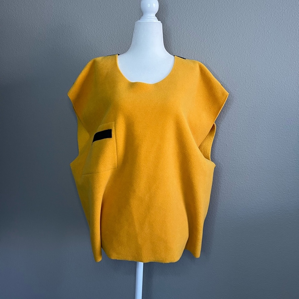 Henriette Steffensen NWOT Yellow Women's Top size medium